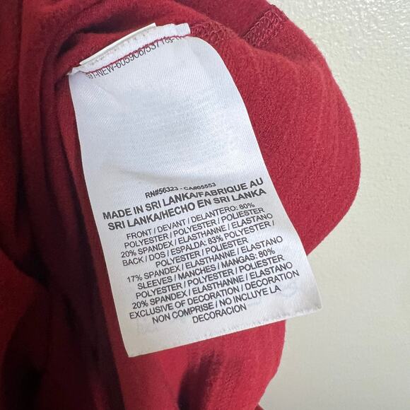 Nike Stanford Cardinal 1/4 Zip Pullover Jacket Medium Womens Red Football NCAA - Picture 6 of 7